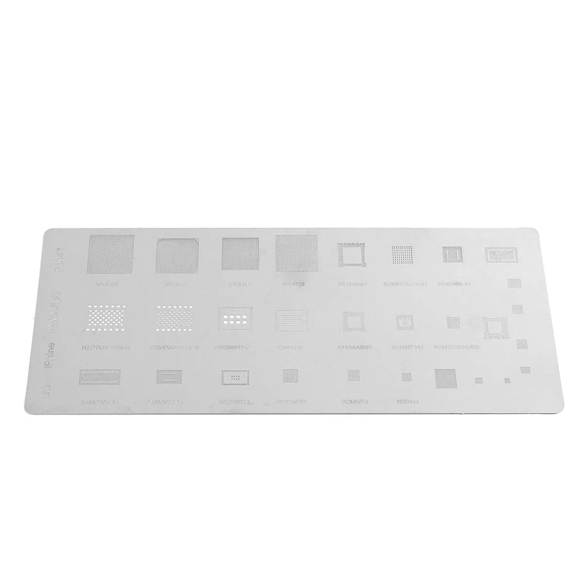 Ipad Motherboard BGA IC Chip Reballing Stencil Planting Tin - image 5