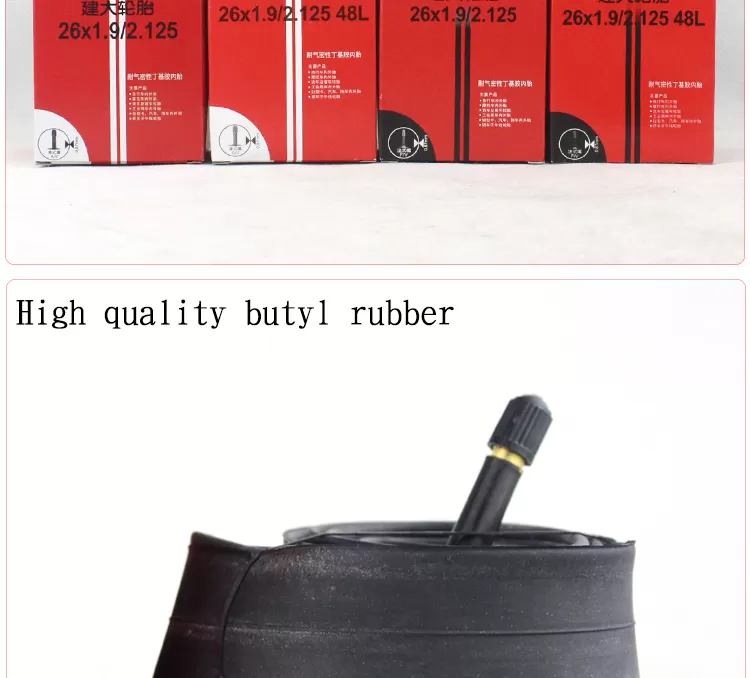 Kenda Bicycle Inner Tube 26*1.9/2.125 FV 48L  NI MTB Road Bi - image 3