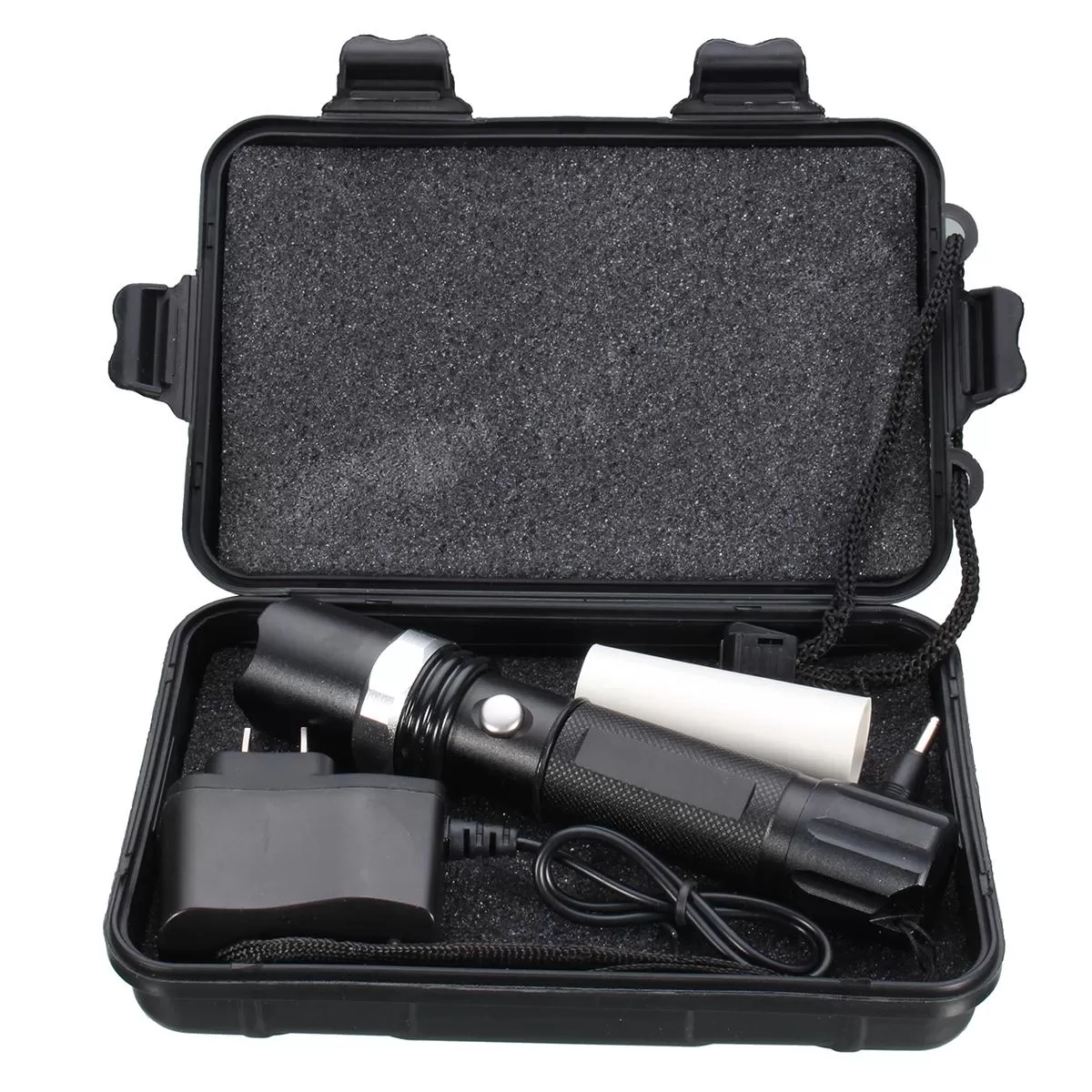 Level 3 Hiking Waterproof Portable Flashlight Torch LED 1600 - image 3
