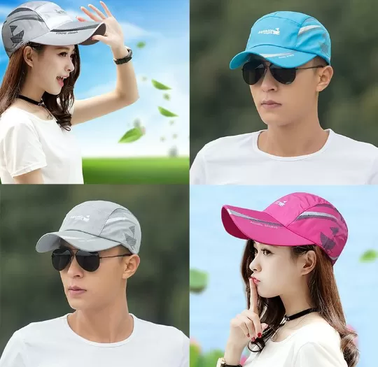 New Sun Protection Sun Visor Wild Uni Hat Fashion Printed Ba - image 2