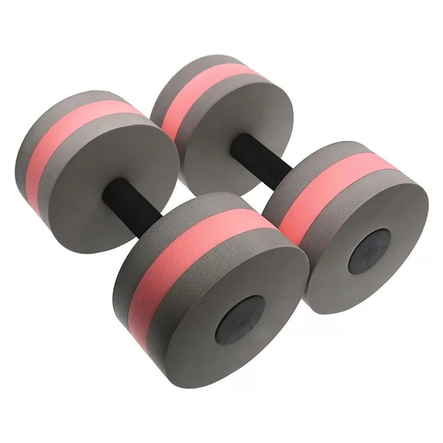 New Tecno 2 Pcs Aerobic Exercise Foam Dumbbell  Water Fitnes - image 3