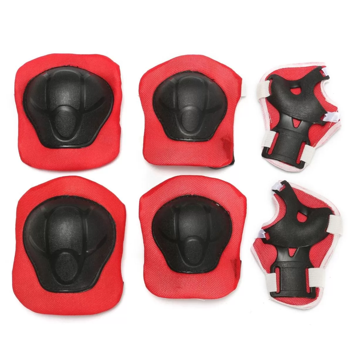 Pink Color 6Pcs Children Kids Elbow Knee Pad Wrist Guard Pro - image 3