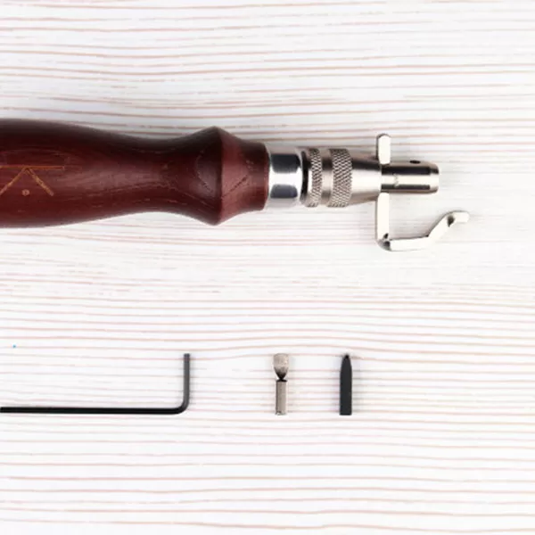 Professional All in 1 Adjustable Leather Edge Stitching Groo - image 4