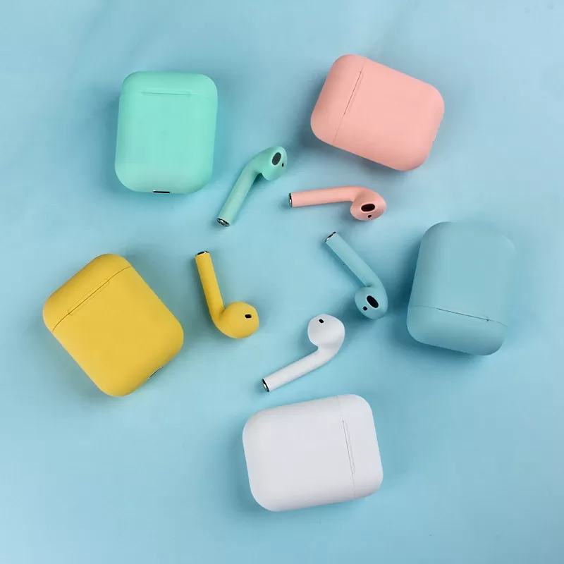 Random Earphone InPods 12 TWS Earbuds Wireless Bluetooth V5. - image 8