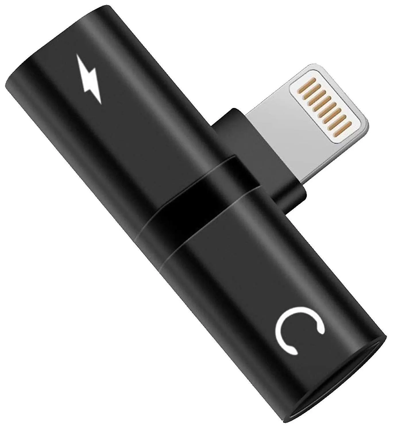 Red color Metal 2 in 1 Audio Adapter 3.5mm Jack Connector Hi - image 2