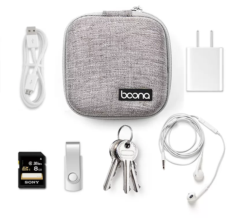 Small Size Antiknock Headphone Memory Card Storage Case Bag - image 3
