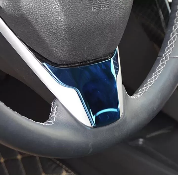 Stainless Steel Steering Wheel Cover Trims For Honda CRV 201 - image 3