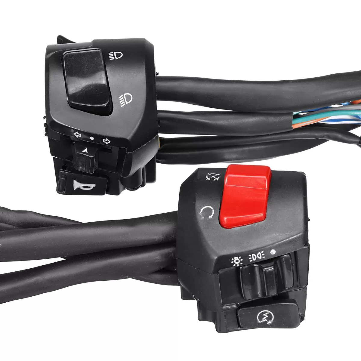 Super Quality 22mm 7/8" Motorcycle Handlebar Electrical Star - image 4