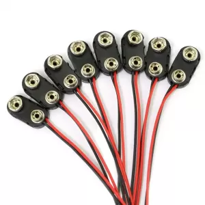 10Pcs 9 V Battery Clip Connector