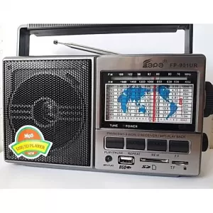3Power Mode Rechargerble Radio With USB/SB  High Quality