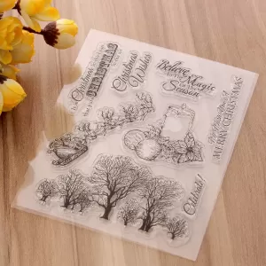 Hand Craft Reuseable Christmas & Party DecorTransparent Sili