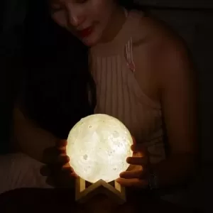 UR  Moon Lamp Light  Night Cool Mist Purifier Touch Control