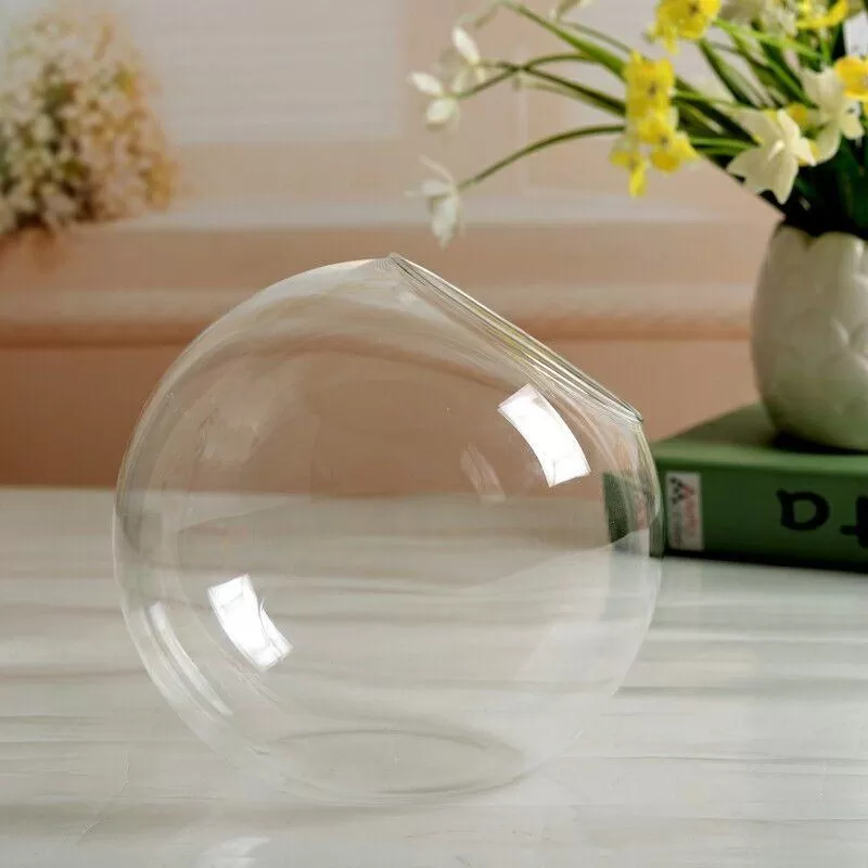 Transparent Clear Glass Flower Plant Stand Hanging Vase Plan - image 4