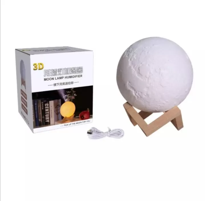 UR  Moon Lamp Light  Night Cool Mist Purifier Touch Control - image 4