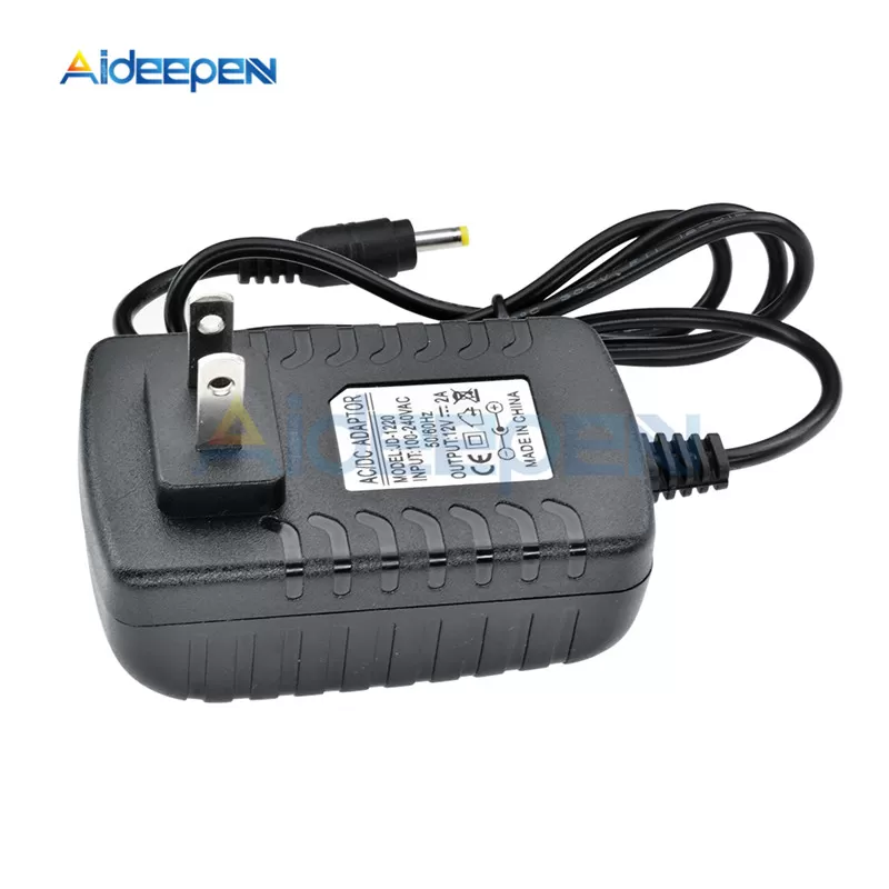 US/EU Plug Driver Adapter AC 100-240V to DC 12V 1-2A [4.0X1. - image 3