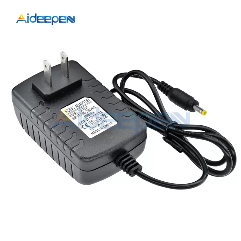 US/EU Plug Driver Adapter AC 100-240V to DC 12V 1-2A [4.0X1. - image 4