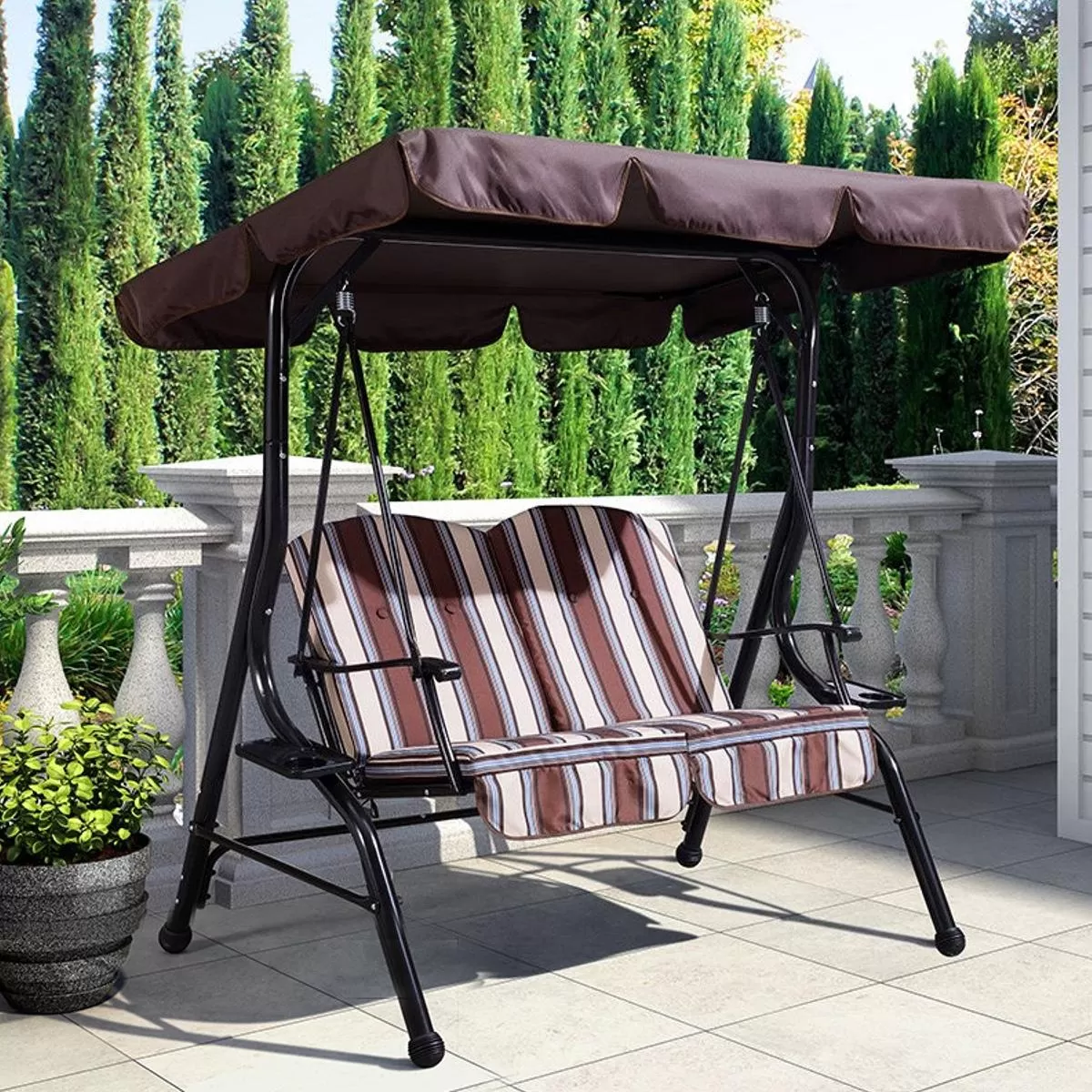 UV Resistant Waterproof  Dustproof Garden Swing Cover - image 7