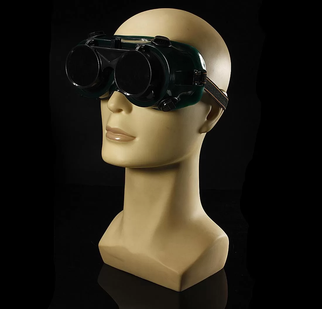 Vinyl Resin Flip Up Welding Safety Goggle Protect Solder Wel - image 2
