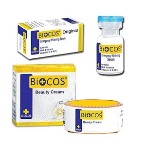 Buy Biocos Beauty Cream and Emergency Serum Combo Pack - Skin Ma