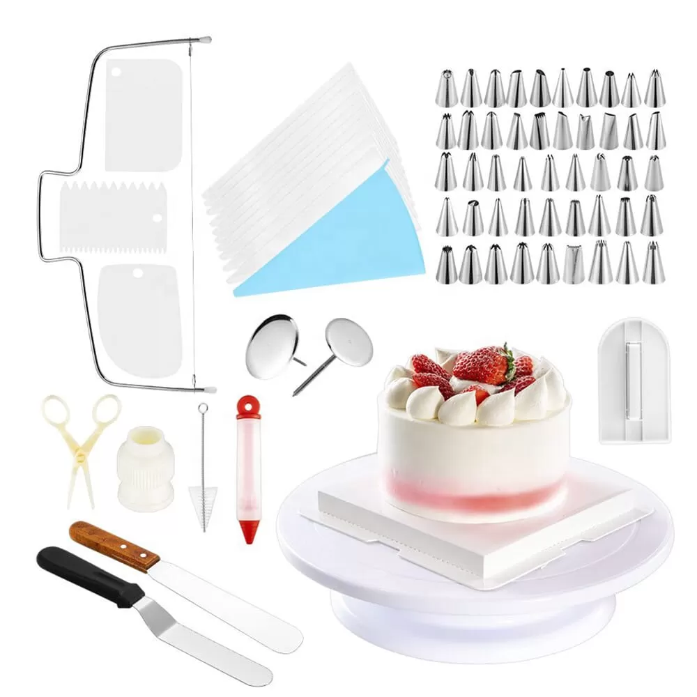 3 Pcs Multipurpose Baking Cake Tool Set Full Complete Cake D - image 2