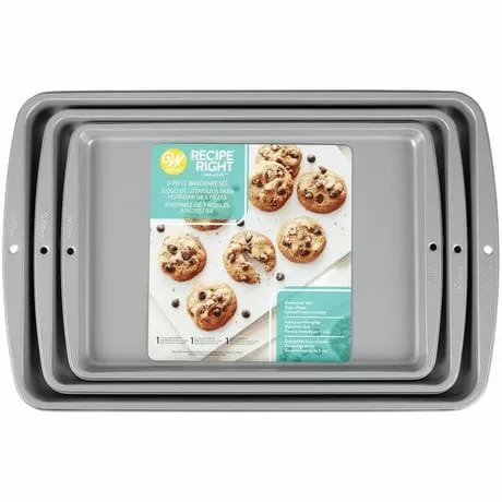 3Pcs Nonstick Cookies Pan Set