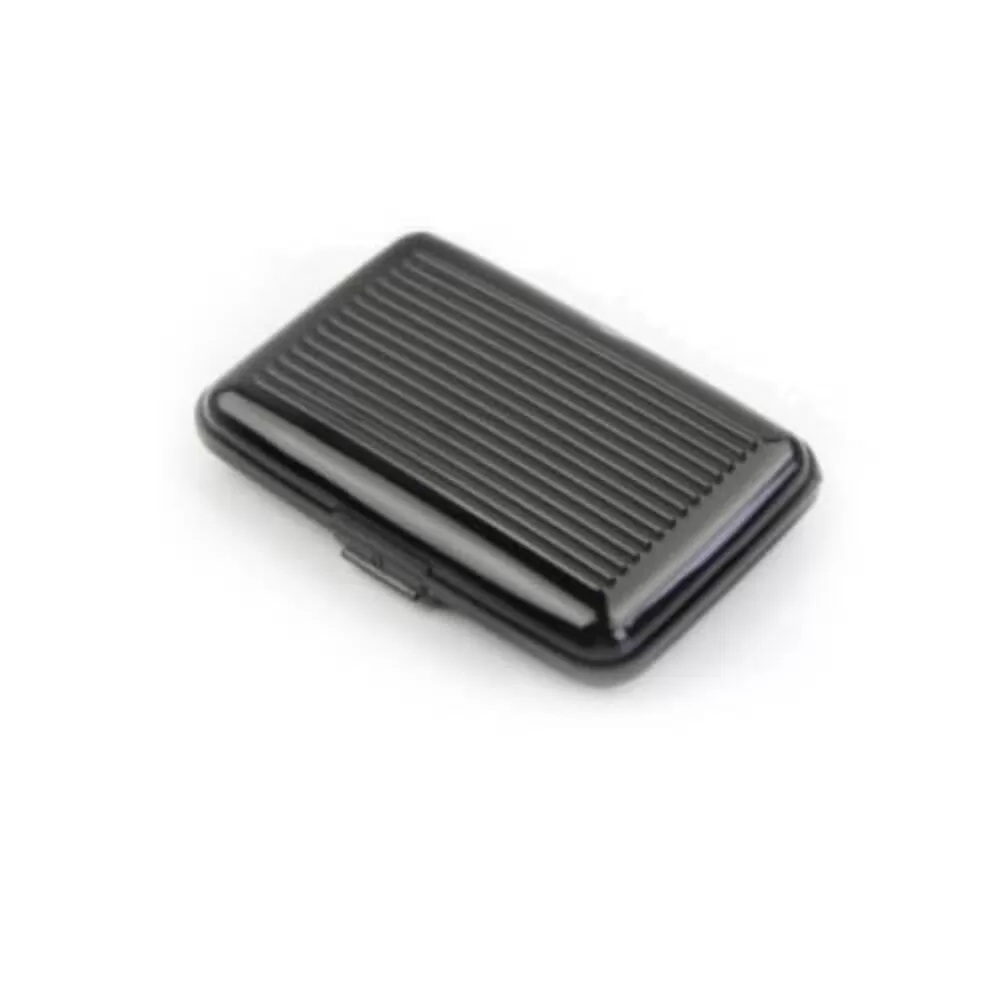 Aluminium Card Wallet - Black