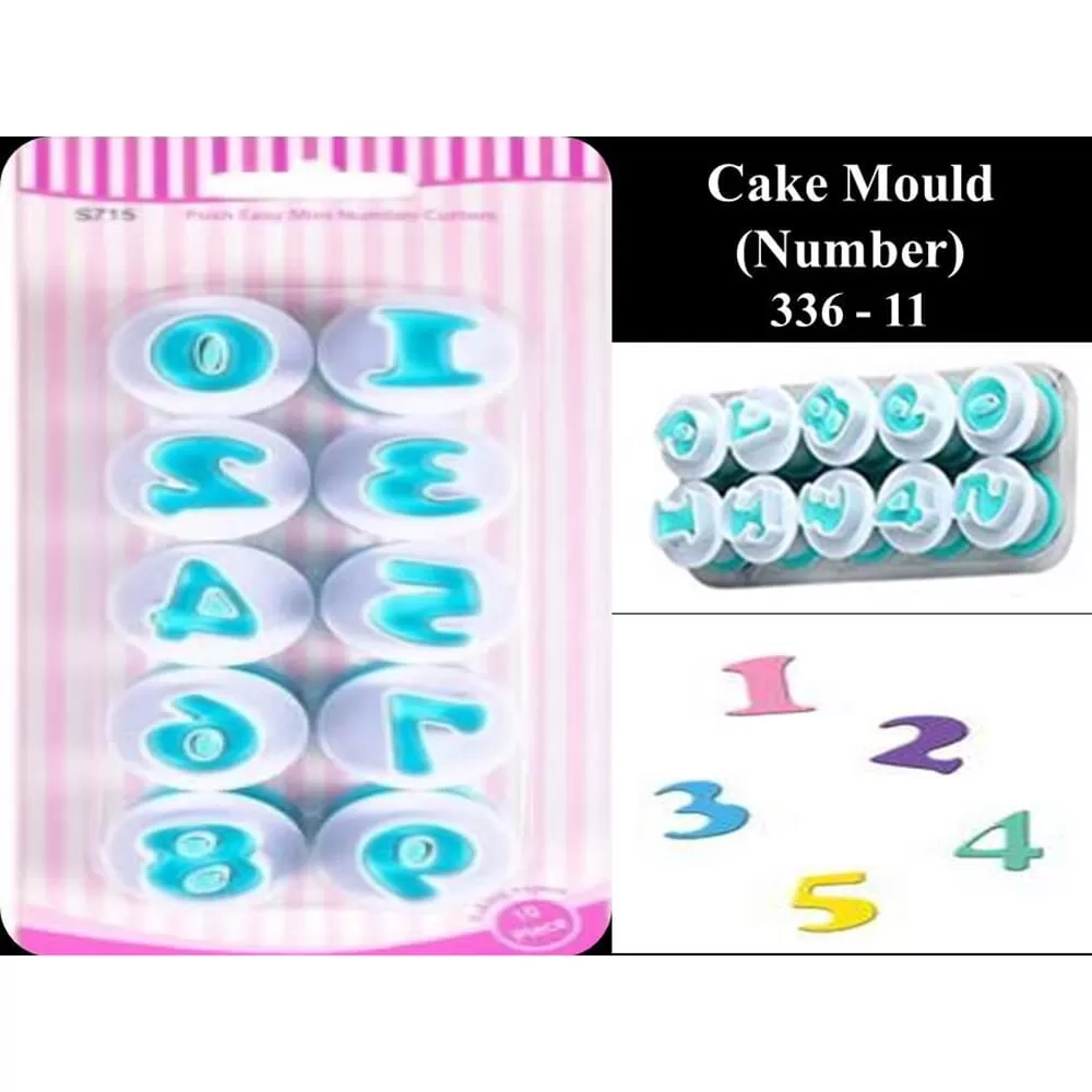 Cake Mould (Number)