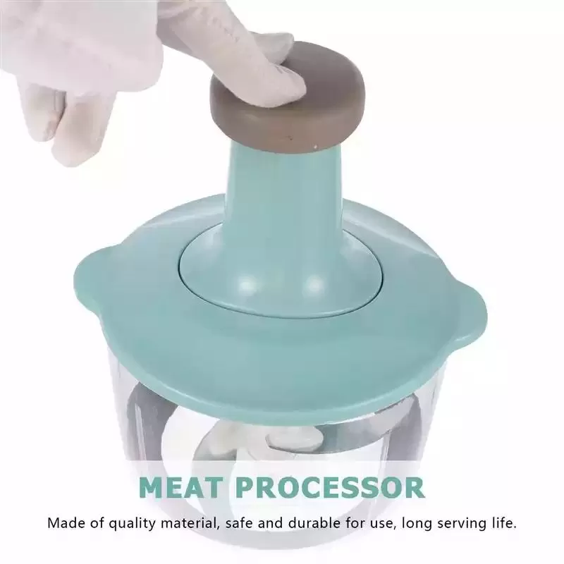 FOOD PROCESSOR  Manual Vegetable Grinder Kitchen Food Proces - image 2