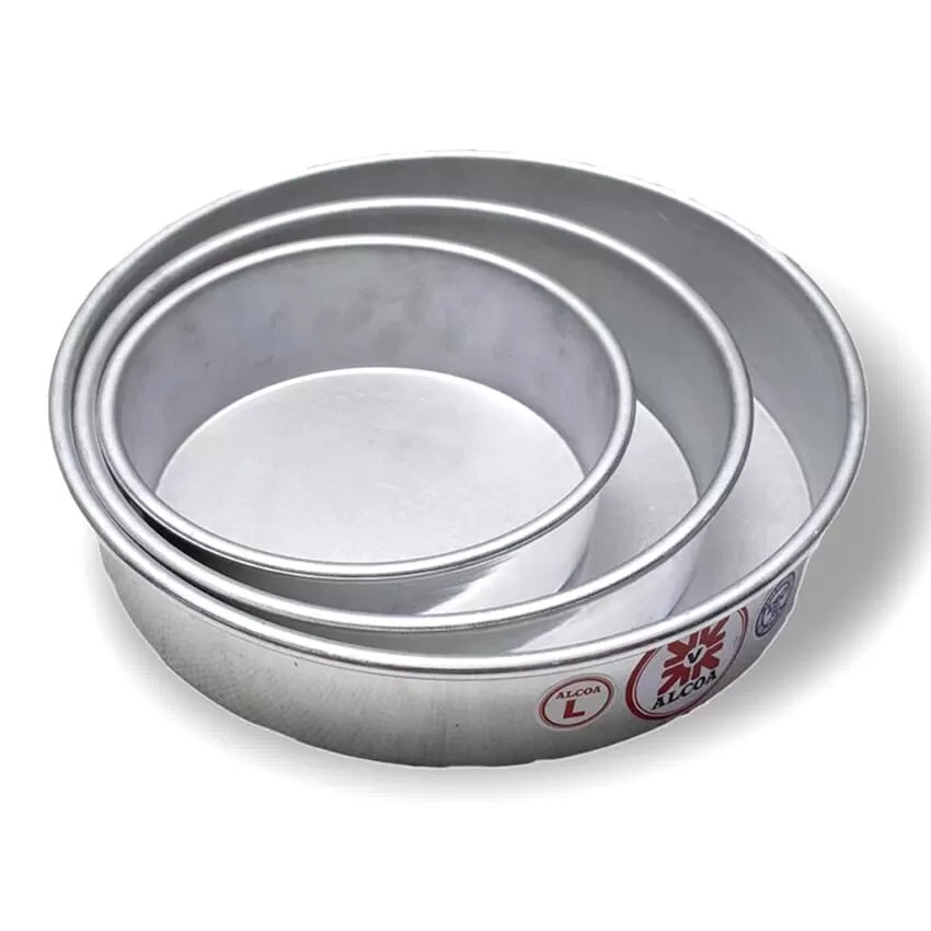 Home Needs 3 Pcs Cake Tray