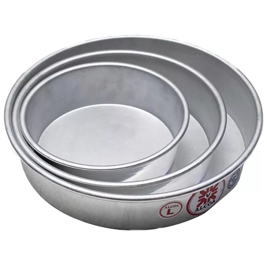 Home Needs 3 Pcs Cake Tray