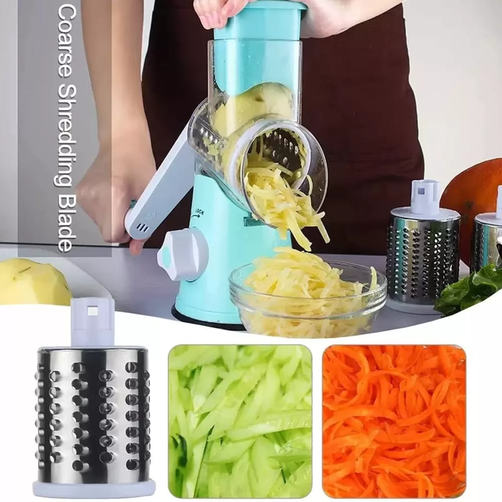 Multifunctional 3 in 1 Rotary Grater