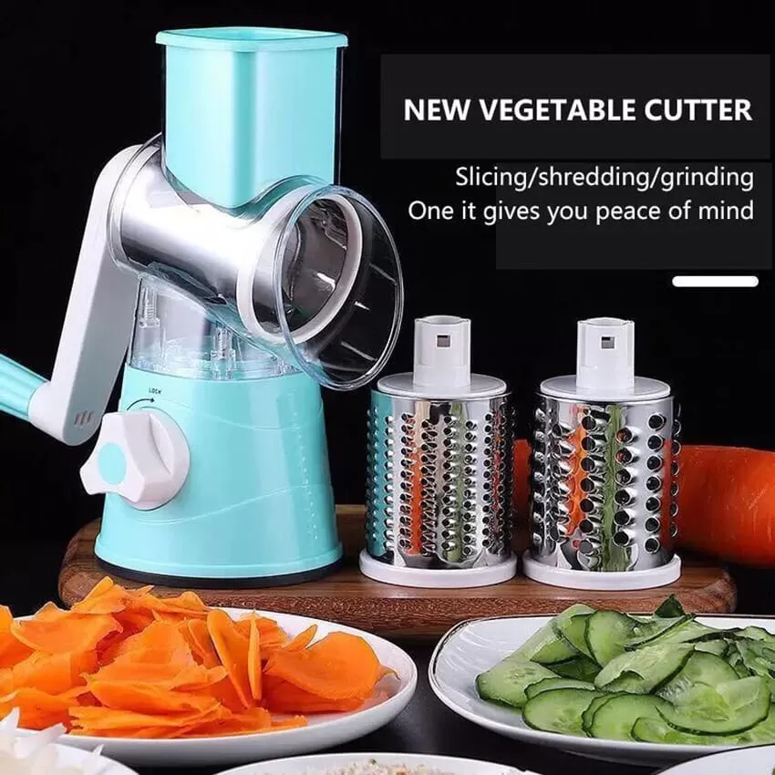 Multislicer 3 In 1 Manual Vegetable Cutter Slicer Kitchen Ga - image 2