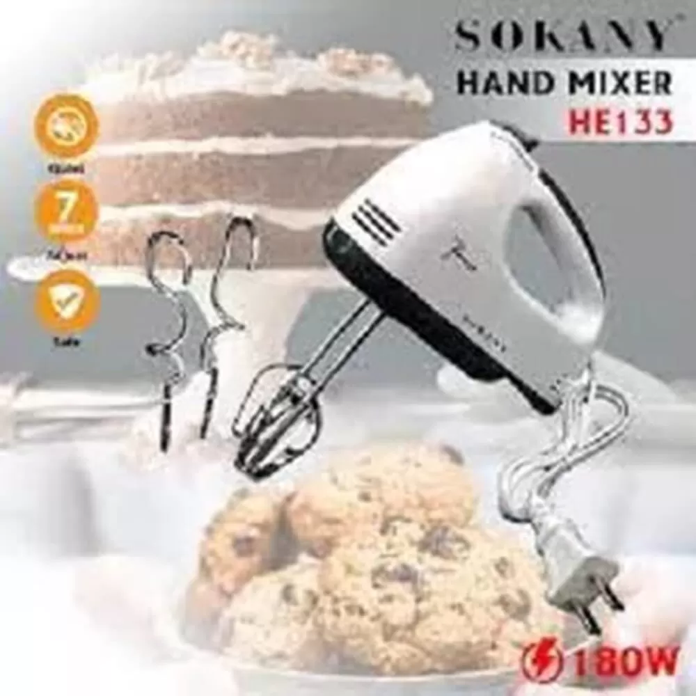 Sokany Hand Mixer Model 133