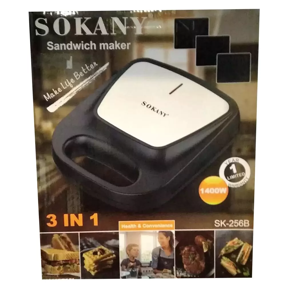 Sokany Sandwich Maker 1400W