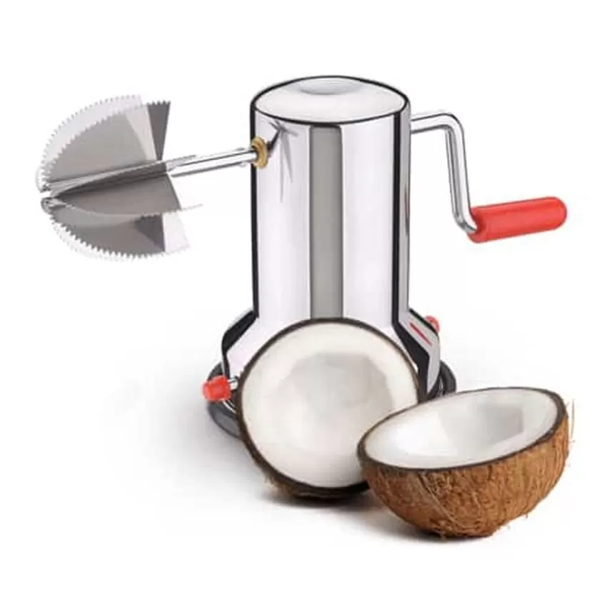 Technosonic Stainless Steel Coconut Scraper - Big