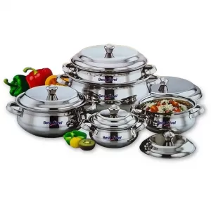 10 Pcs Best Silver Punjabi Dish