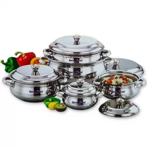 10 Pcs Best Silver Punjabi Dish