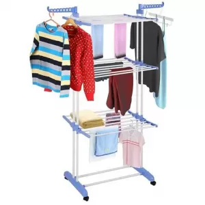 3 Layer Indoor Outdoor Folding Clothes Layer Laundry Dryer H