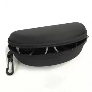 Black glasses pouch