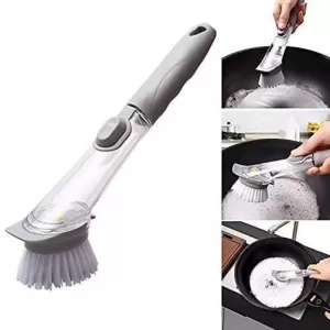 Cleaning water brush
