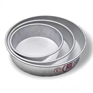 Home Needs 3 Pcs Cake Tray