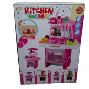 Kids Children Kitchen Set with Light & Music RX1800-4