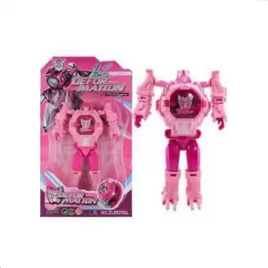 Kids Defor Mation Robot Transforming Watch