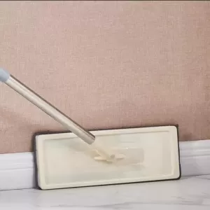 Lazy free hand washing with flat mop 360 rotating