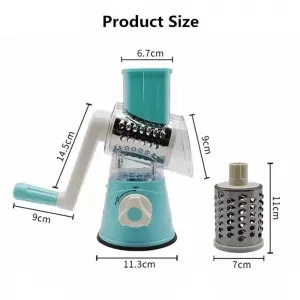 Multifunctional 3 in 1 Rotary Grater