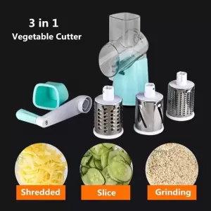 Multifunctional 3 in 1 Rotary Grater