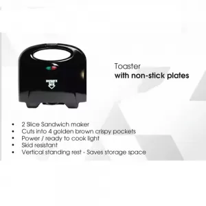 Toaster with non stick