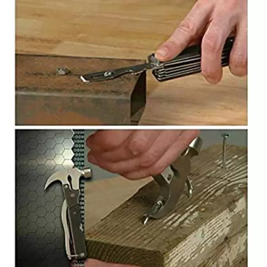 18 in 1 Multifunctional Emergency Outdoor Camping Survival T - image 2