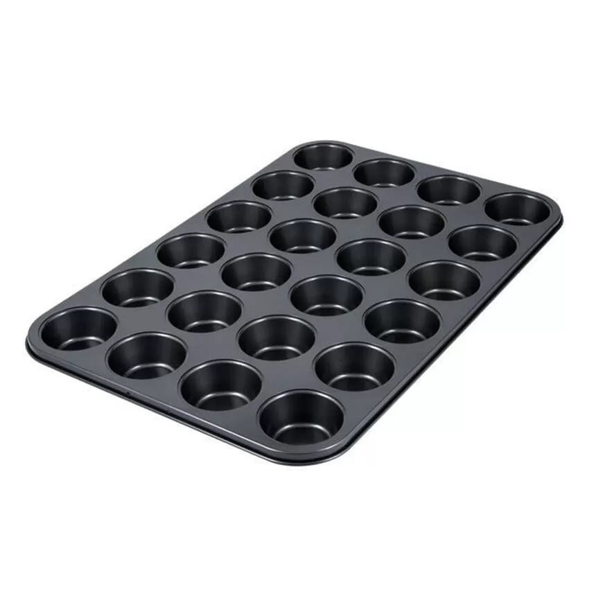 24 Hole Mini Cupcake Non Stick Backing Pan