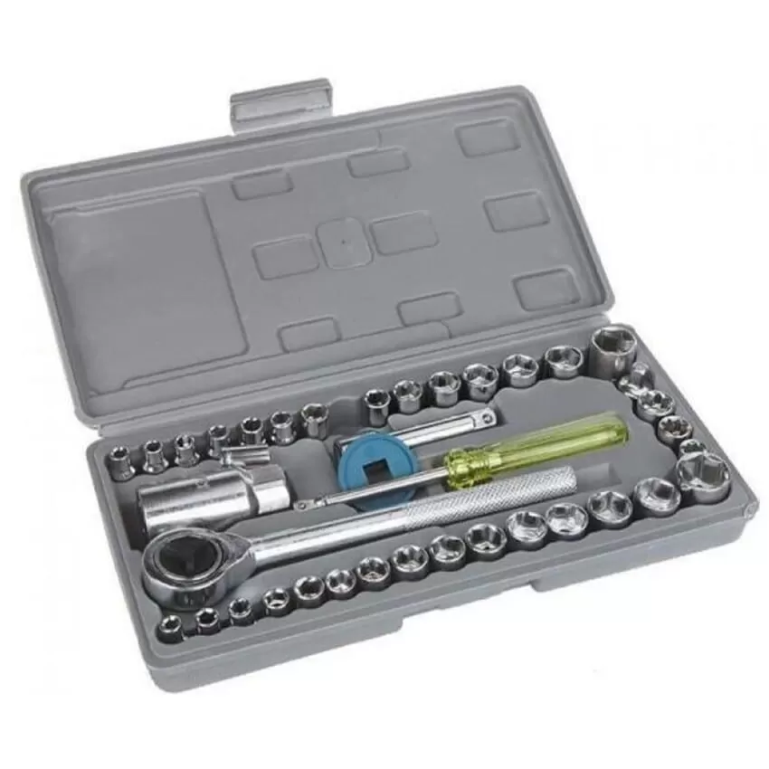 40pc Aiwa Tool Kit - Silver